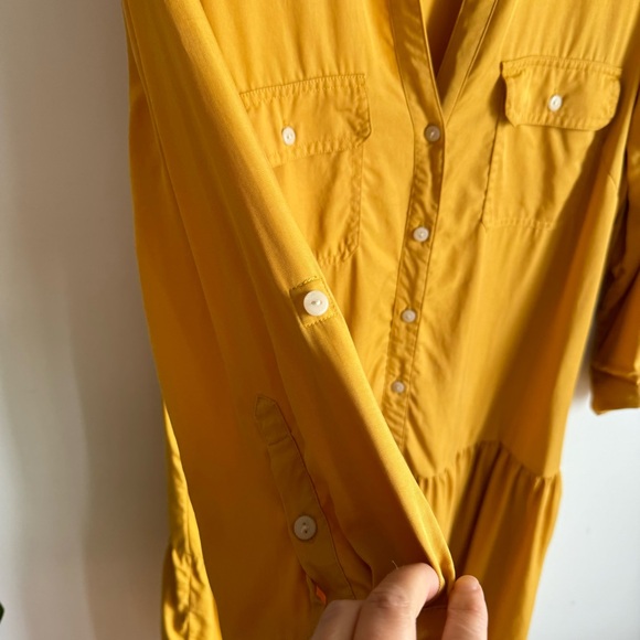 Part Two CECILYPW DRESS Size M Golden Spice Relaxed Fit - Picture 6 of 16